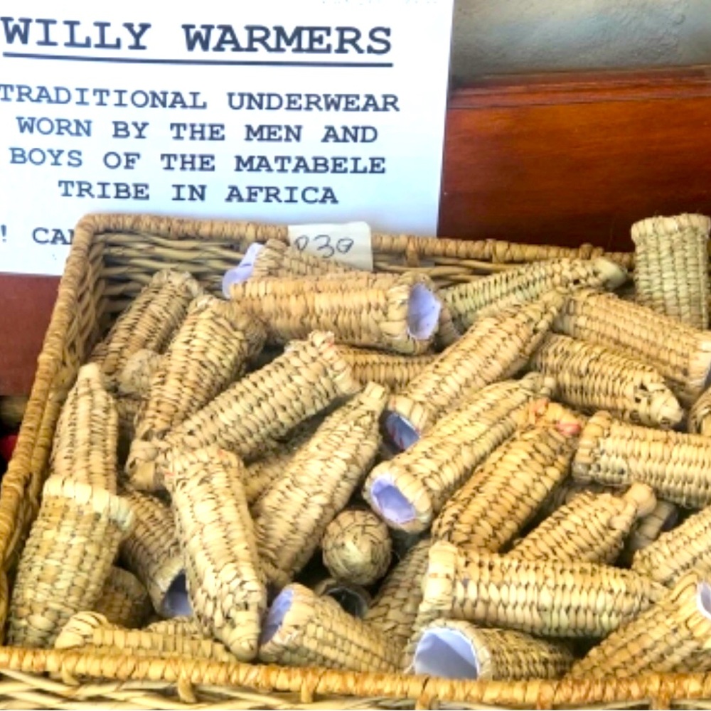 From Africa - I have one of these WILLY WARMERS to sell   - NEW not worn :)